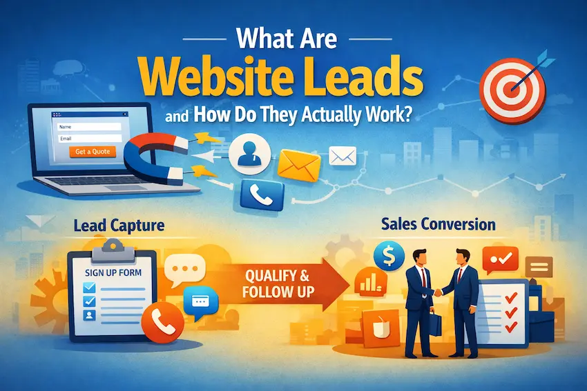 What Are Website Leads and How Do They Actually Work?
