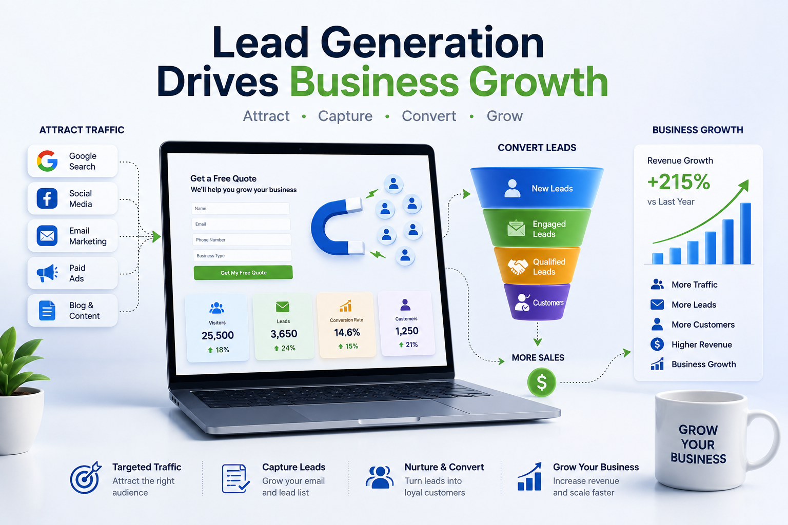The Role of Website Optimization in Online Business Growth and Lead Generation